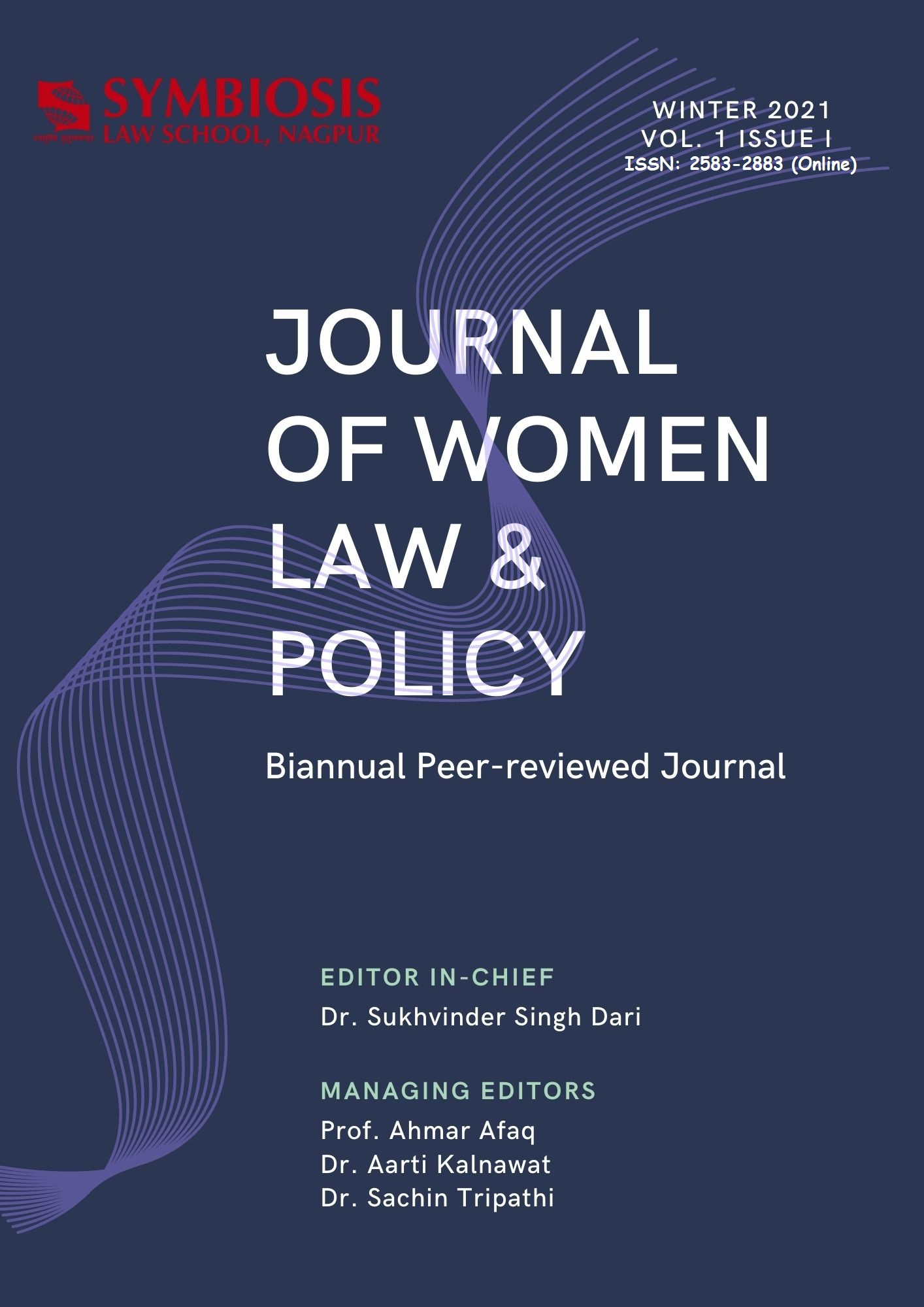 Journal of Women Law & Policy - SLS Nagpur